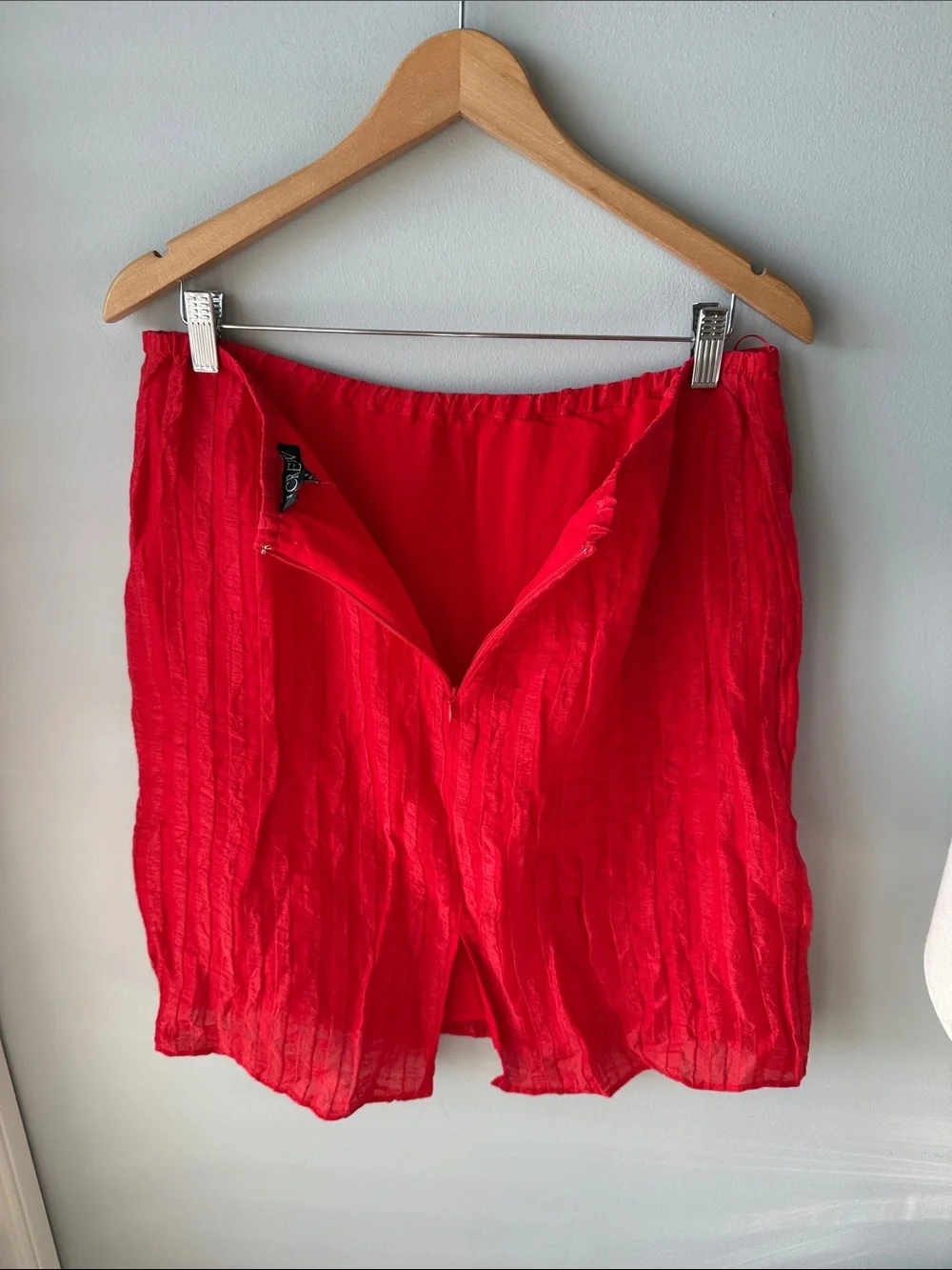 J. Crew Textured Linen-Blend‎ Skirt NWT